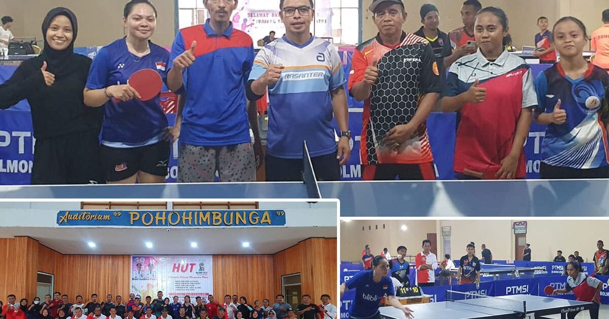 PTM Kuta Spin Juarai Tenis Meja