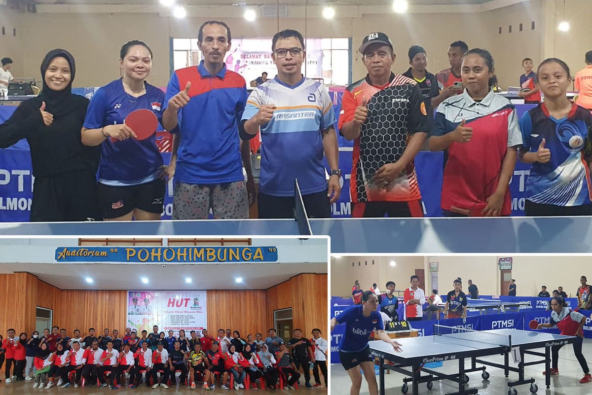 PTM Kuta Spin Juarai Tenis Meja