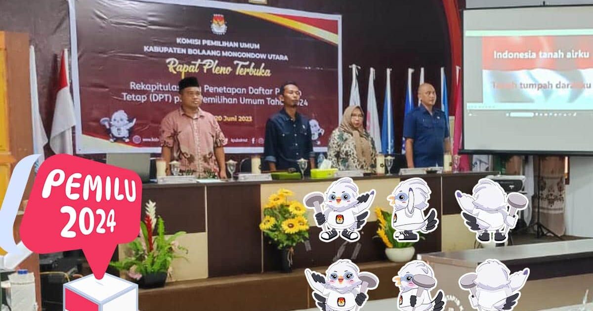 Daftar Pemilih Tetap Bolmut 2024