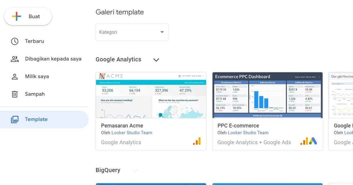 Looker Studio Perbarui Konektor GA4