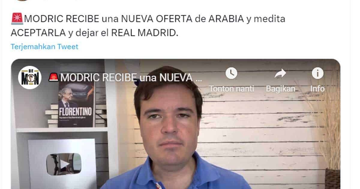 Luka Modric Tinggalkan Real Madrid