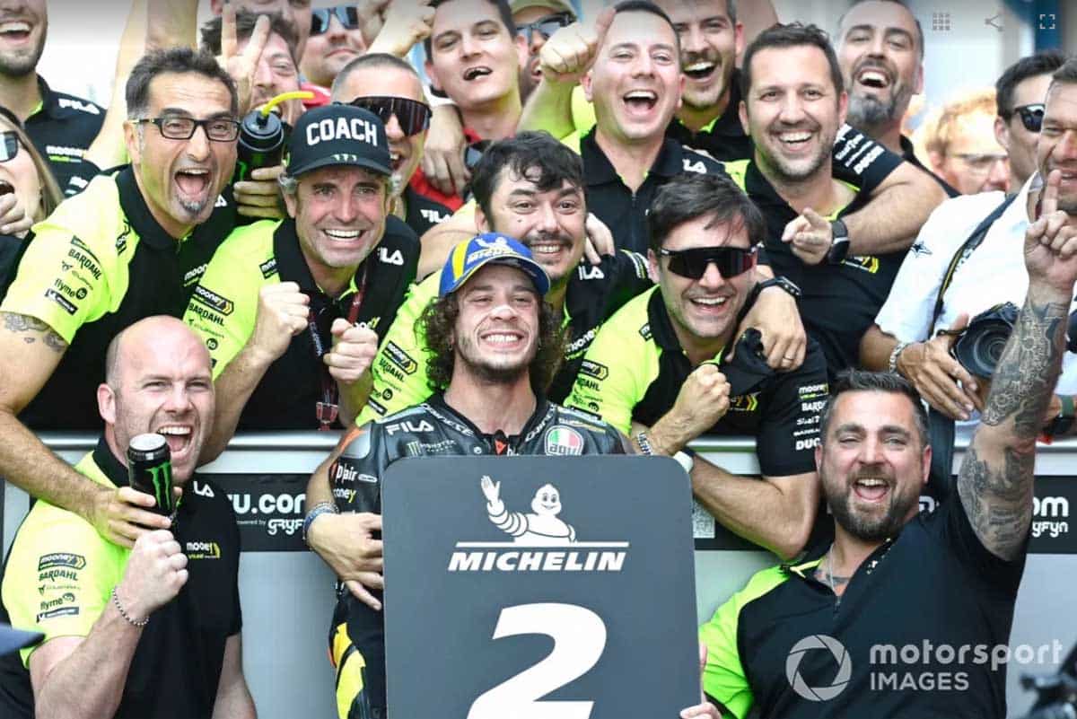 Marco Bezzecchi Balapan di MotoGP Assen