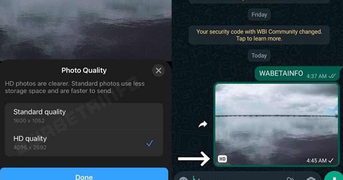 WhatsApp Menghadirkan Kirim Foto HD