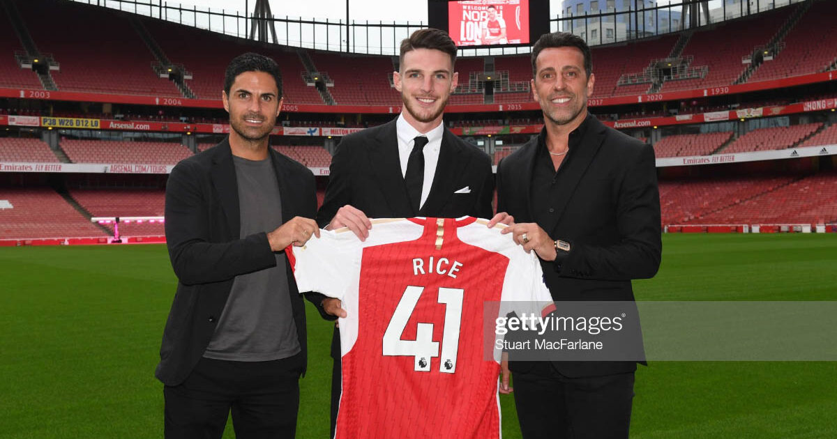 Declan Rice Resmi Bergabung dengan Arsenal