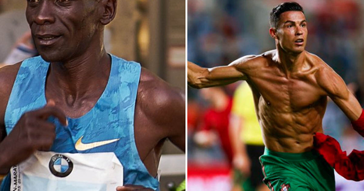Eliud Kipchoge dan Cristiano Ronaldo