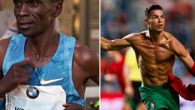 Eliud Kipchoge dan Cristiano Ronaldo