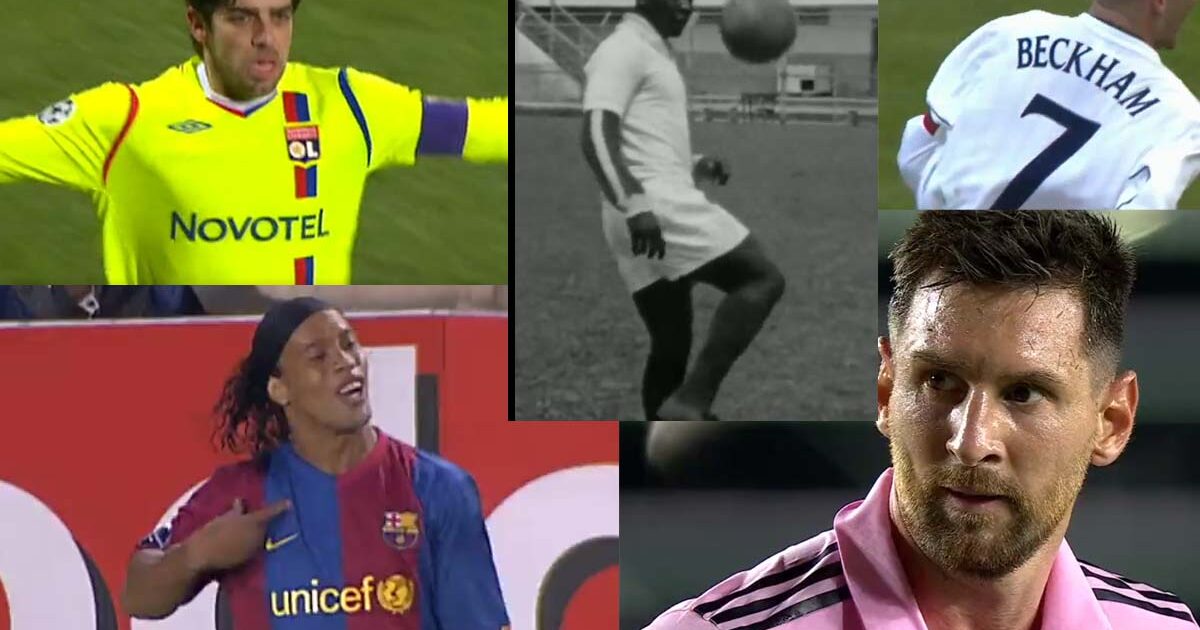 Pencetak Gol Tendangan Bebas Terbanyak