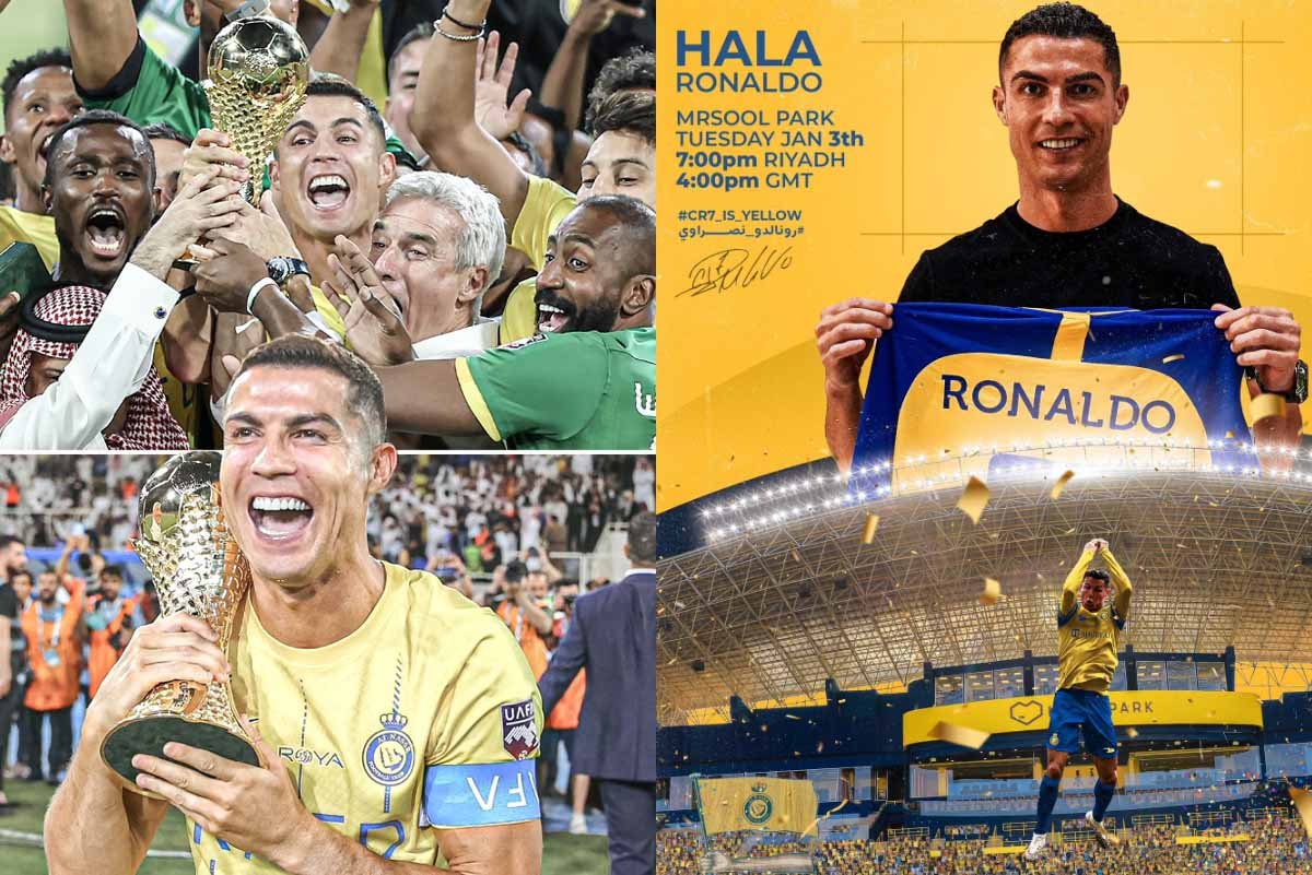 Cristiano Ronaldo Raih Gelar bersama Al Nassr