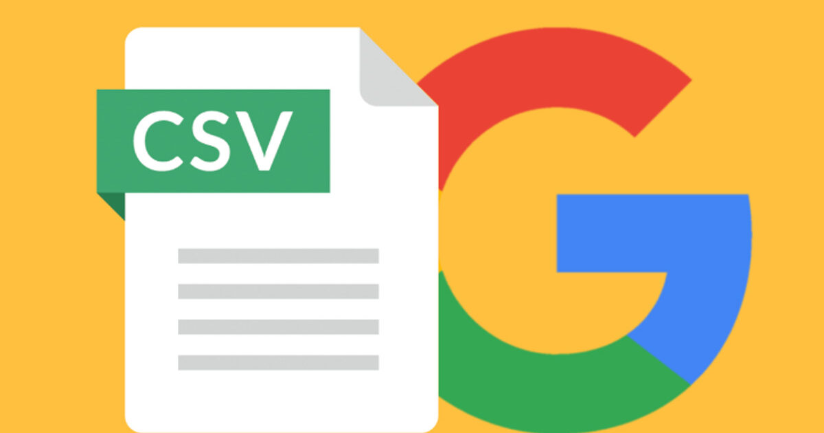 Google Kini Mengindeks Berkas CSV
