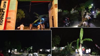 Jalan Desa Boroko Timur Mengadu Nasib