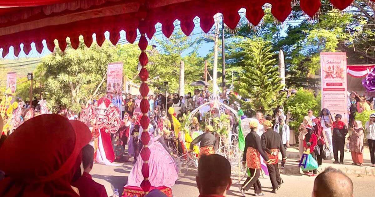 Karnaval Karawo 2023 di Gorontal