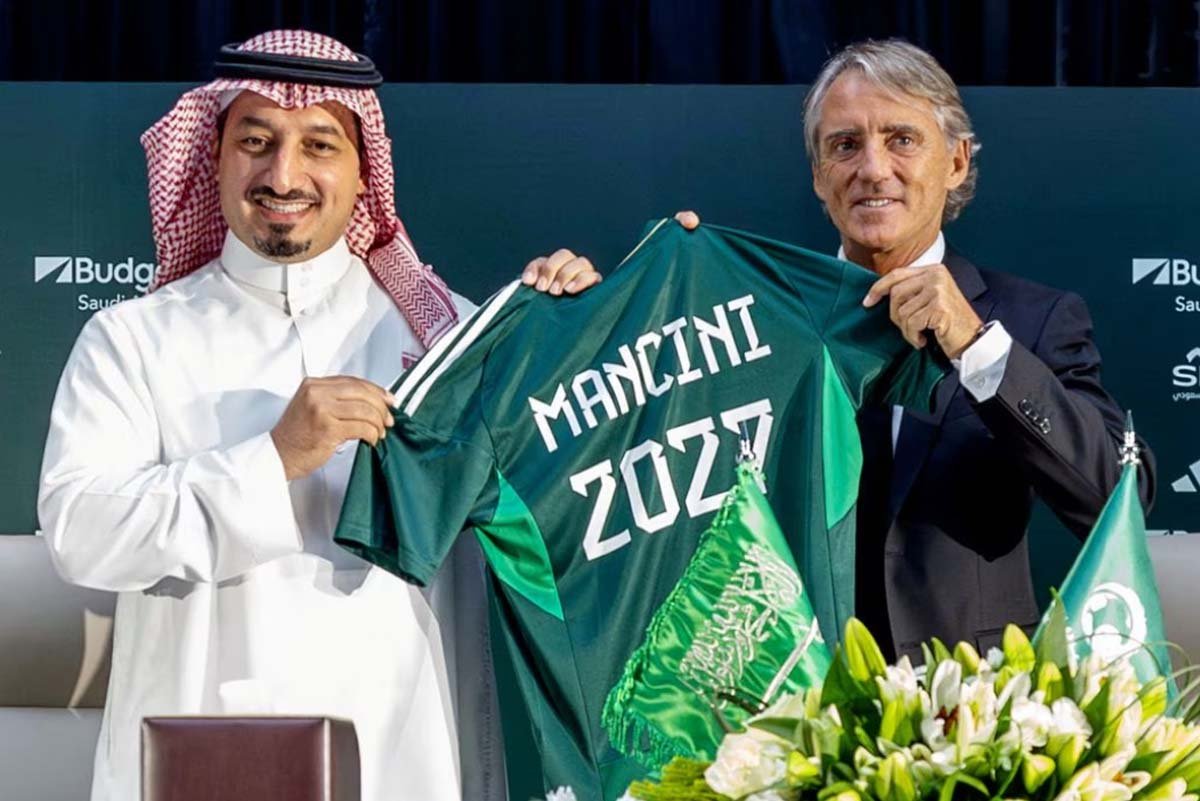 Mancini bidik timnas Arab Saudi