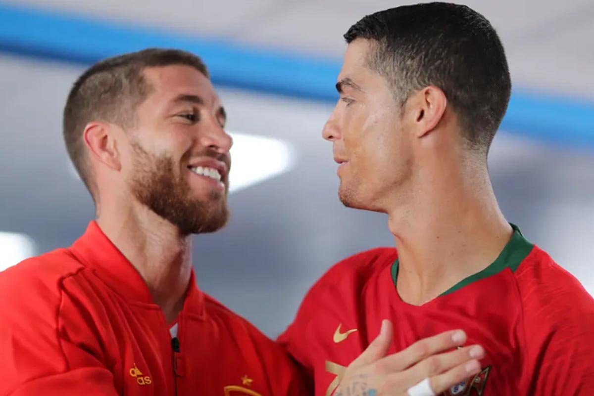 Sergio Ramos Balas Ejekan Ronaldo