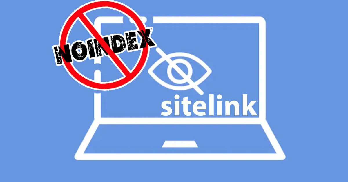 Strategi Noindex dalam Sitelinks