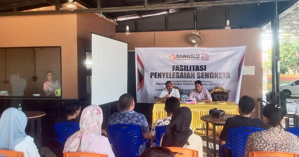 Bawaslu Boltim Gelar Kegiatan Penyelesaian Sengketa