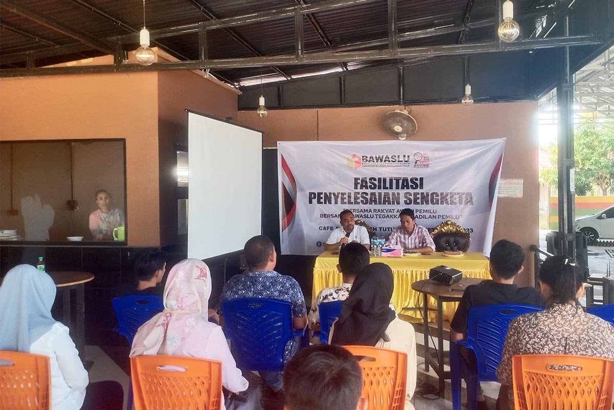 Bawaslu Boltim Gelar Kegiatan Penyelesaian Sengketa