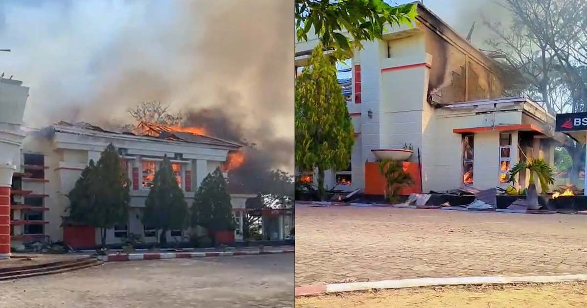 Kantor Bupati Pohuwato Jadi Korban Demonstrasi