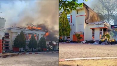 Kantor Bupati Pohuwato Jadi Korban Demonstrasi