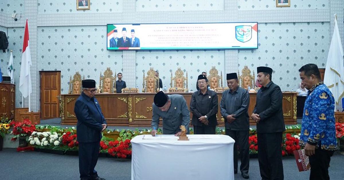 Pemda dan DPRD Bolmut Kompak Merubah Anggaran Tahun 2023