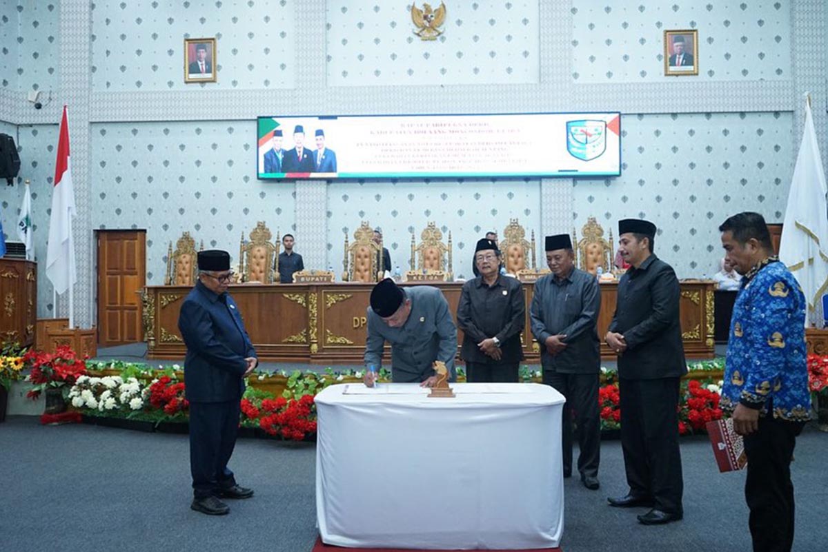 Pemda dan DPRD Bolmut Kompak Merubah Anggaran Tahun 2023