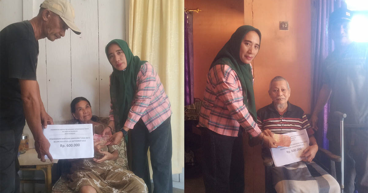 Pemerintah Desa Nuangan Salurkan BLT DD