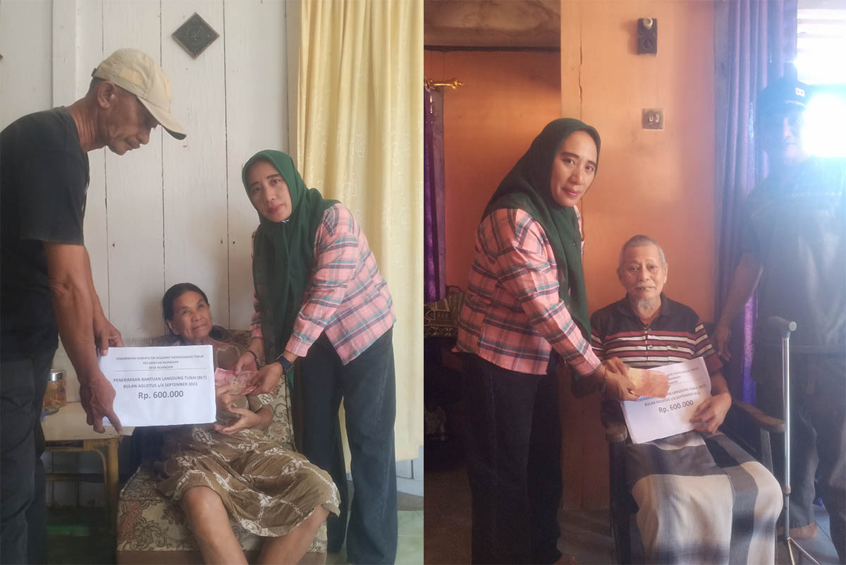Pemerintah Desa Nuangan Salurkan BLT DD