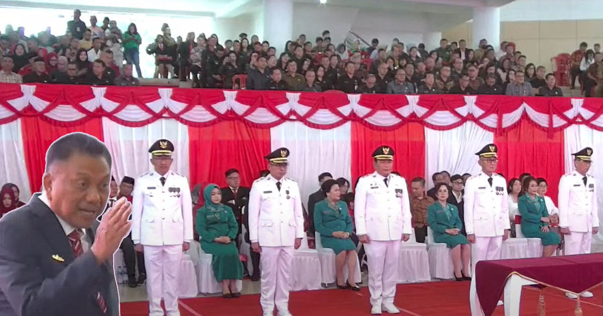 Pesan Gubernur Olly Dondokambey Pada Pemimpin Baru