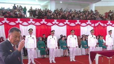 Pesan Gubernur Olly Dondokambey Pada Pemimpin Baru