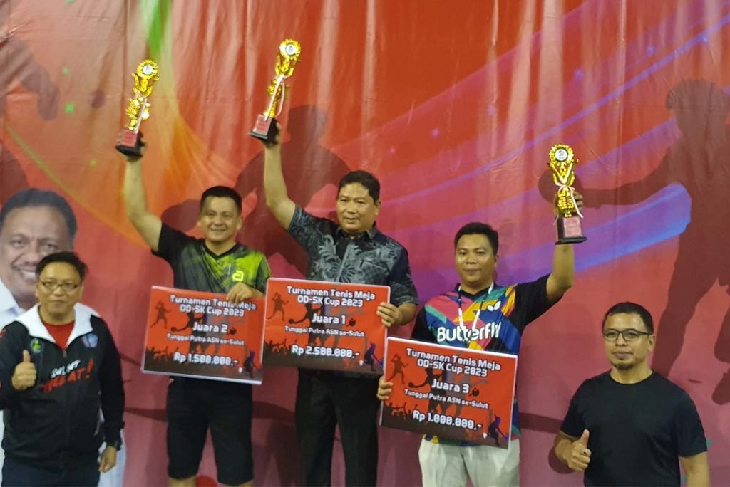 Hasil Turnamen Tenis Meja ODSK Cup 2023