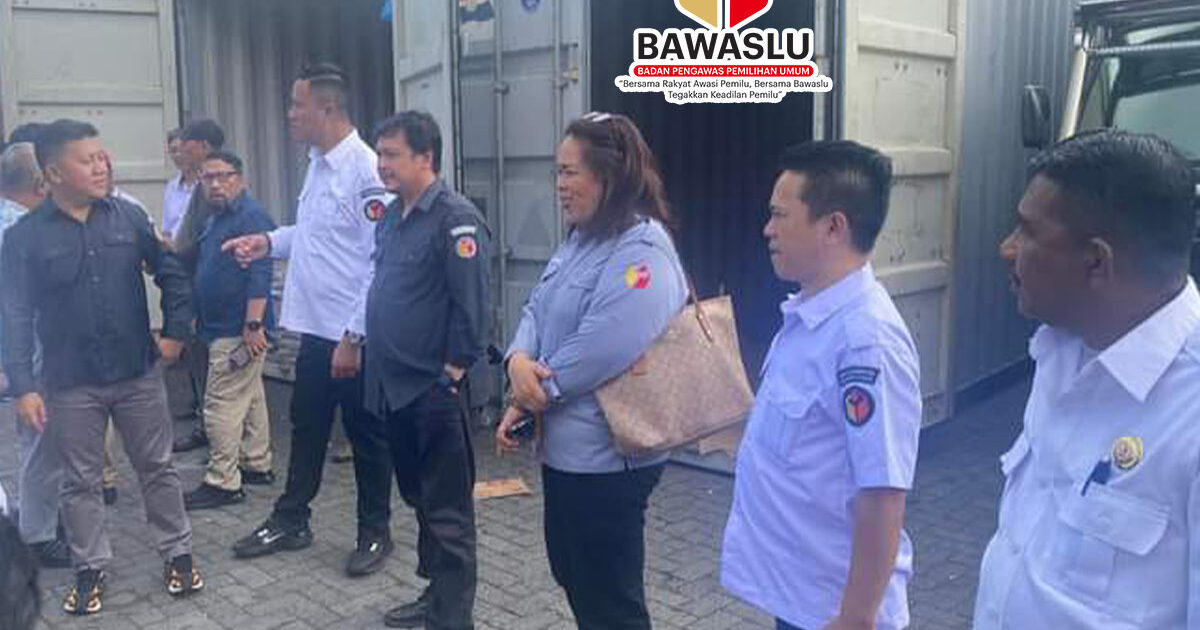 Bawaslu Sulut jaga Distribusi Logistik Pemilu 2024
