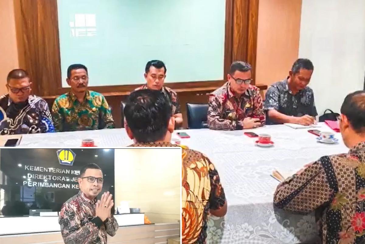 Bupati Bolmut ke Direktorat Jenderal Dana Perimbangan Kemenkeu