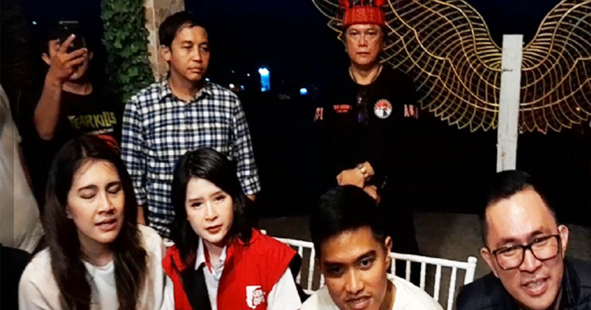 Kaesang Pangarep Beri Cinta di Manado