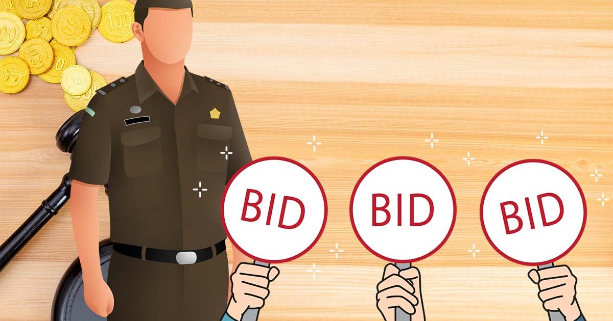 Kejari Bolmut Gelar Lelang Barang Rampasan