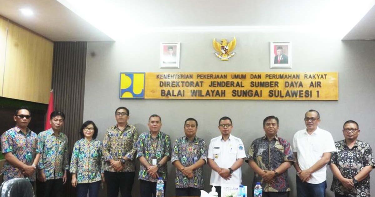 Kunker Sirajudin Lasena ke BWS Sulawesi I