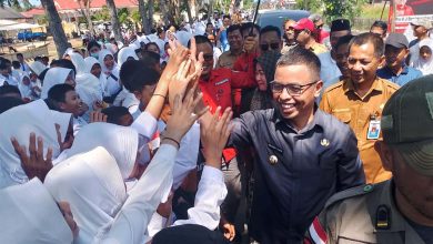 Masyarakat Bolmut Bergembira Menyambut Pj Bupati Sirajudin Lasena