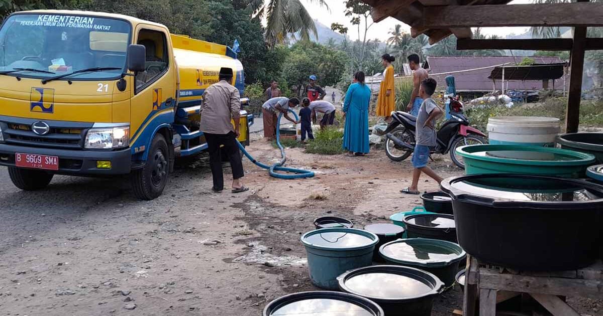 Mobil Bantuan Tangki Air