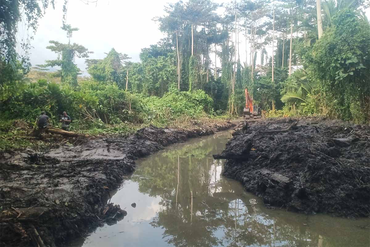 Pembukaan Tambak Udang di Kayumoyondi Boltim