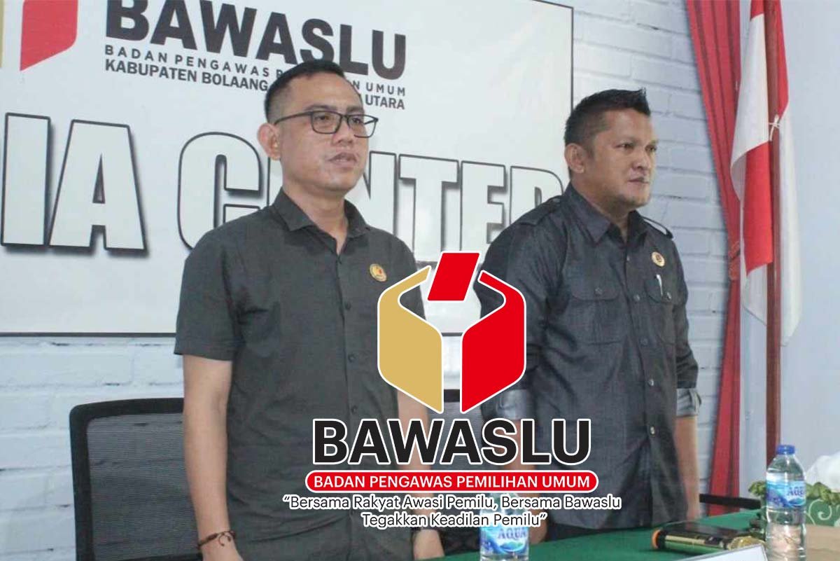 Bawaslu Bolmut Koordinasi Persiapan Penertiban Alat Peraga Sosialisasi Untuk Pemilu 2024 • Waktu 