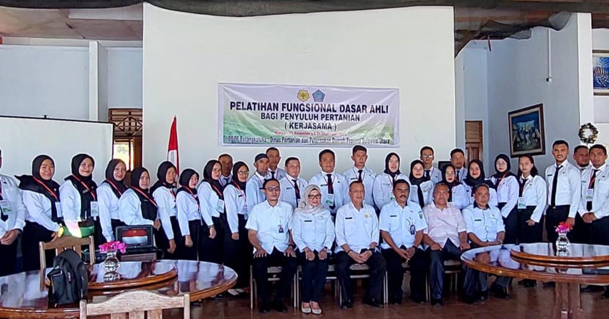 Pembukaan Diklat Dasar Penyuluh Pertanian