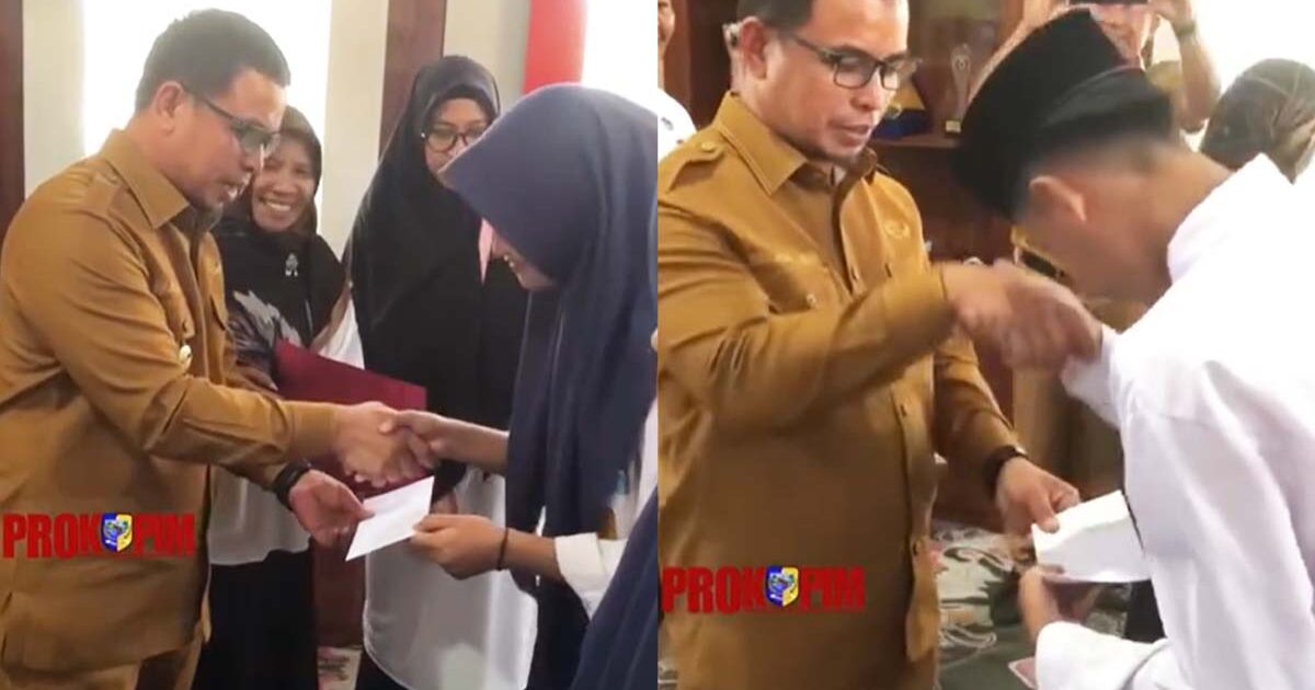 Pj. Bupati Bolaang Mongondow Utara Apresiasi Prestasi Siswa