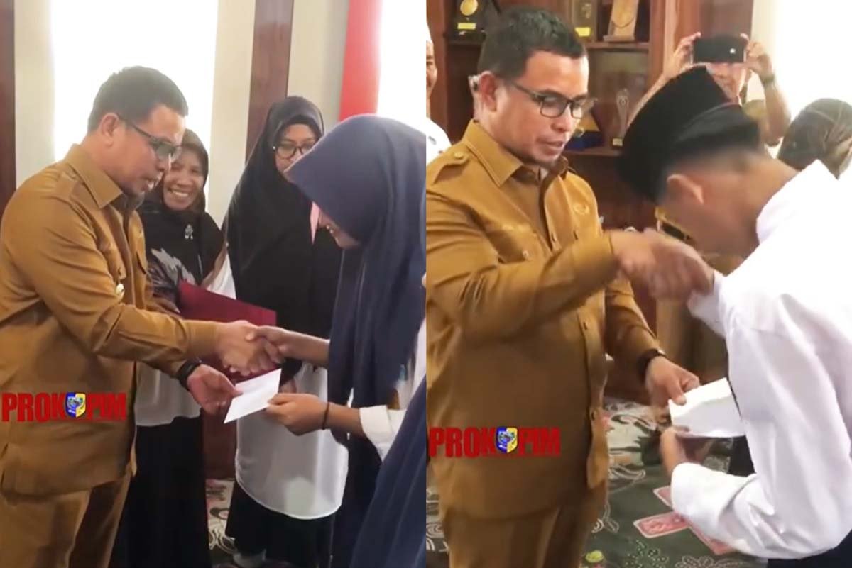 Pj. Bupati Bolaang Mongondow Utara Apresiasi Prestasi Siswa