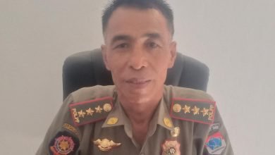 Satpol PP Boltim Tindaklanjuti Penertiban Baliho Caleg