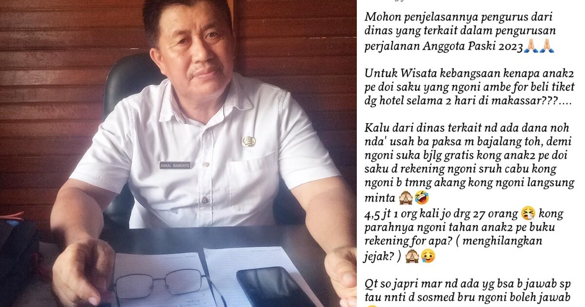 Asral Mamonto Polisikan Penyebar Fitnah Dispora Boltim