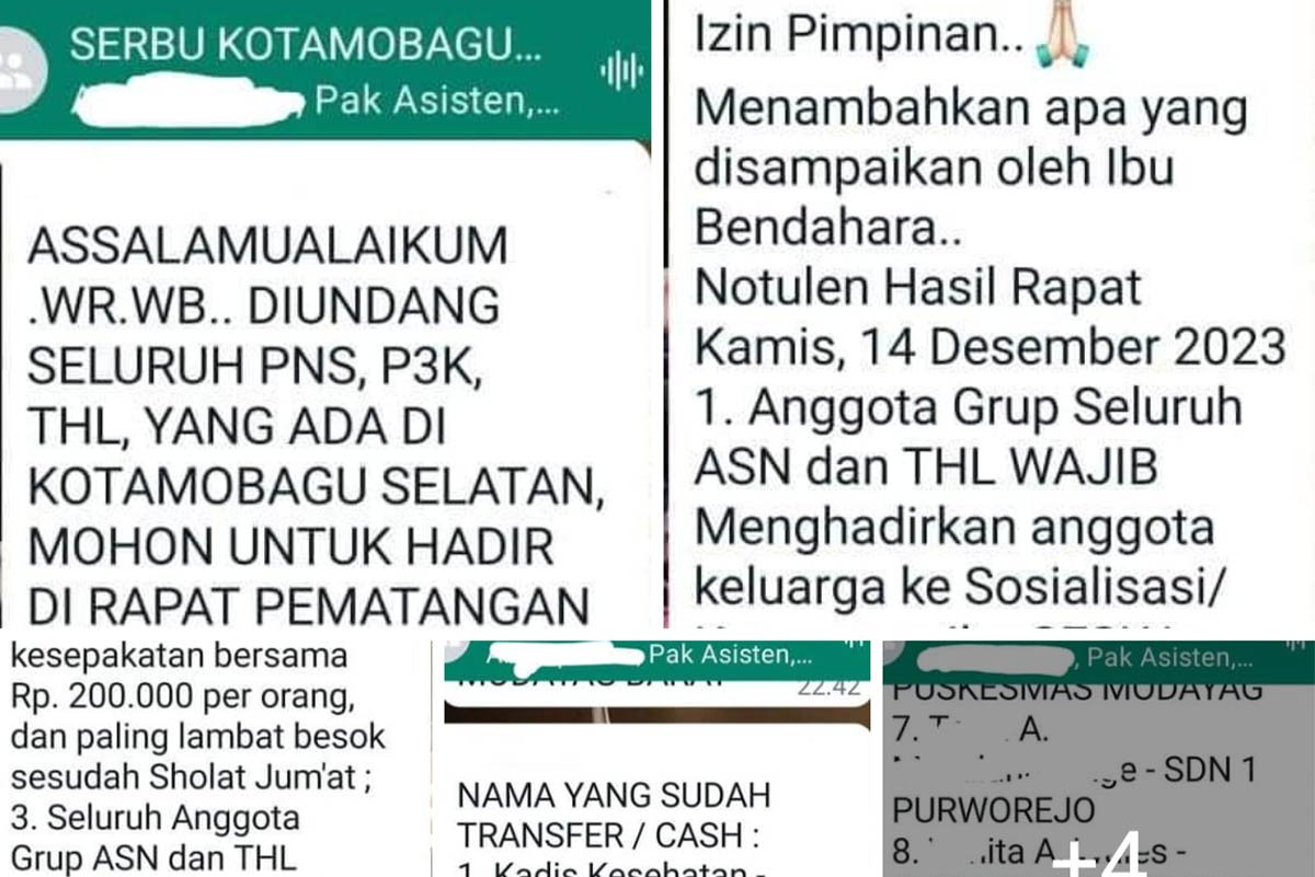 Heboh ASN dan THL Boltim Beredar di Facebook