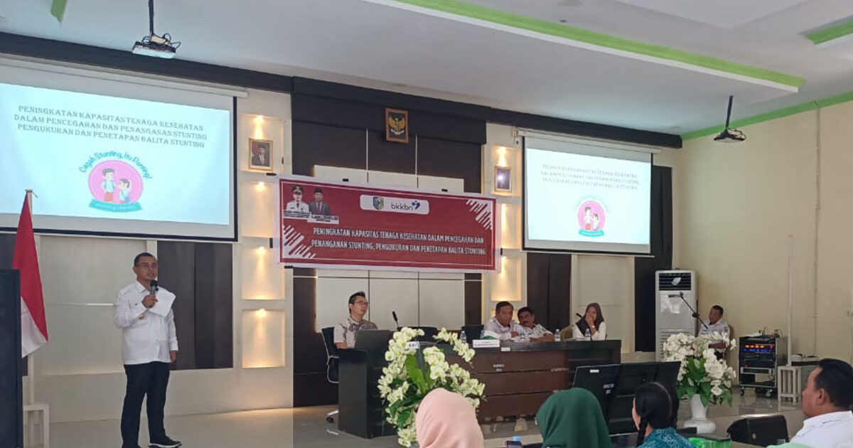 Peningkatan Tenaga Kesehatan dalam Pencegahan Stunting