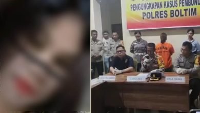 Pelaku Pembunuh Bocah di Boltim