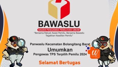 Pengawas TPS Kecamatan Bolangitang Barat 2024