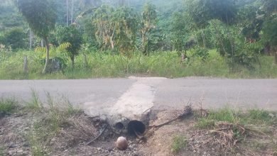 Warga Nuangan Barat Bangun Plat Duiker