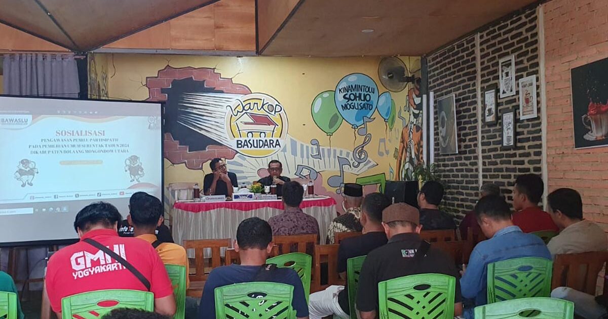 Bawaslu Bolmut Gelar Sosialisasi Pemilu 2024