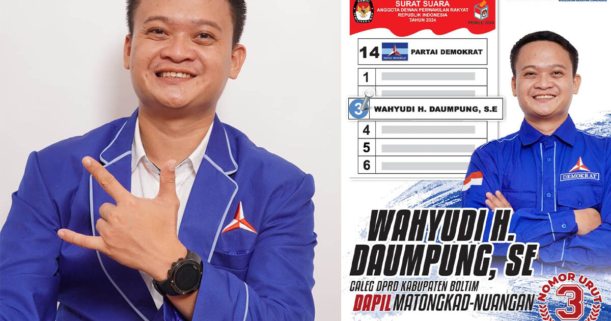 Caleg Wahyudi Daumpung